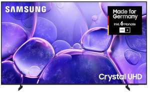 Bild von Samsung Crystal UHD U8079F 4K 75 Zoll (189 cm) LED Fernseher, Crystal Prozessor 4K, MetalStream Design, SmartThings, AI Upscaling, Gaming Hub, Knox Security, Kostenlose Inhalte, Smart TV