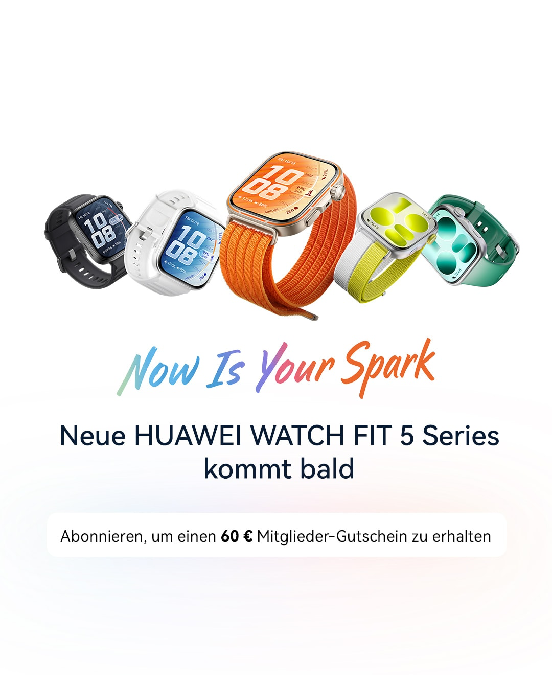Bild von Jetzt bei Huawei anmelden und 60€ Sofortrabatt für die nächste Bestellung sichern!