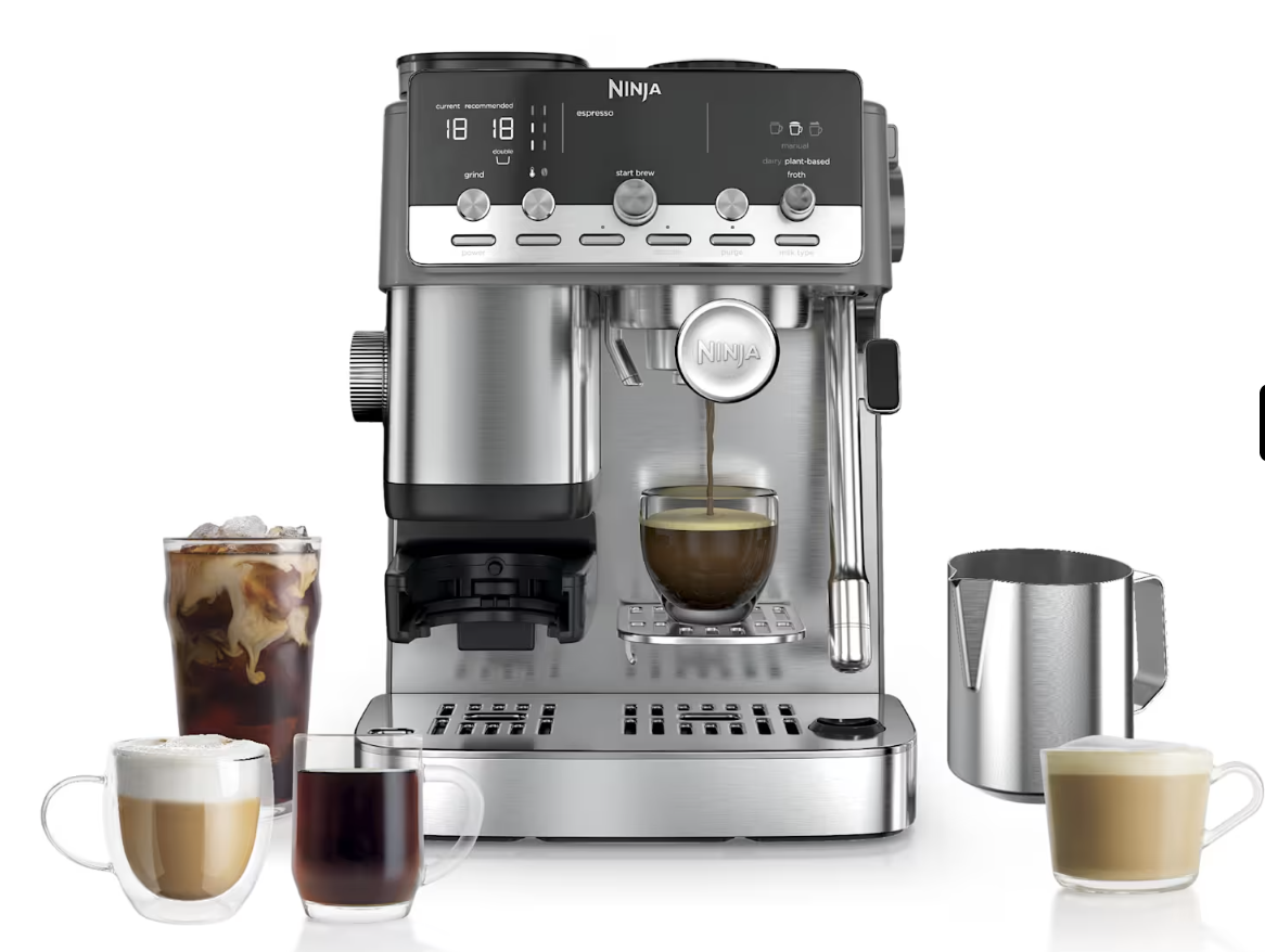 Bild von Ninja Luxe Café MINI Plus: Die kompakte Kaffeemaschine für echtes Café-Feeling zu Hause